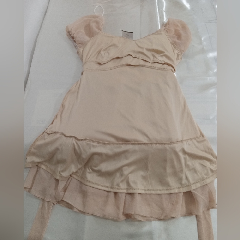 Love Tree - 2 Tier Rufful Mini Dress - Picture 7 of 13